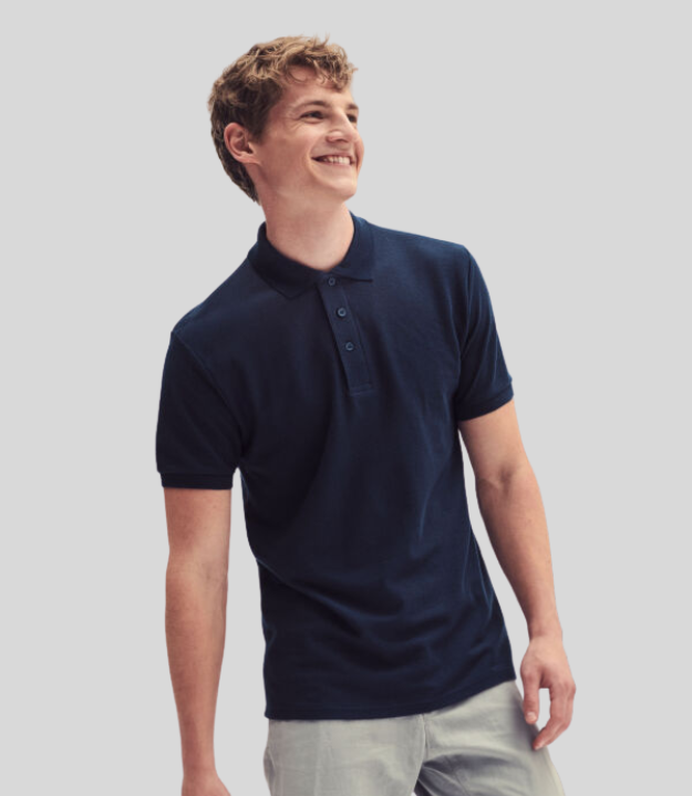 Fruit of the Loom Heavy Poly Cotton Piqu Polo Shirt Multicolor S