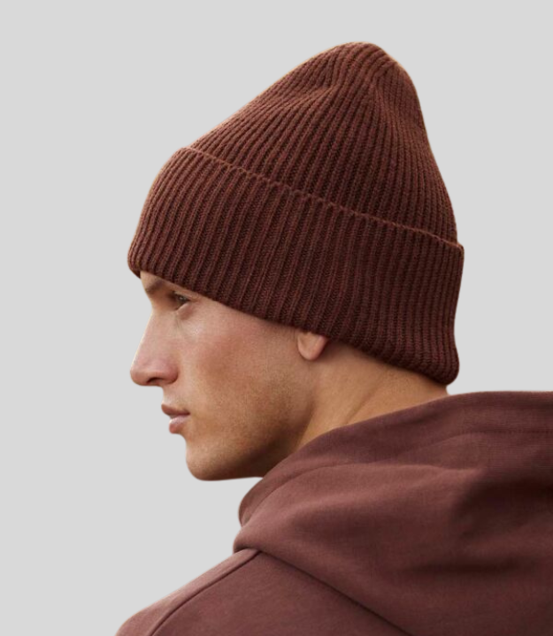 Beechfield Recycled Oversized Cuffed Beanie | Multicolor | One Size - Prime Apparel