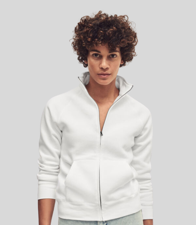 Fruit of the Loom Premium Lady Fit Sweat Jacket | Multicolor | XS - 2XL - Prime Apparel