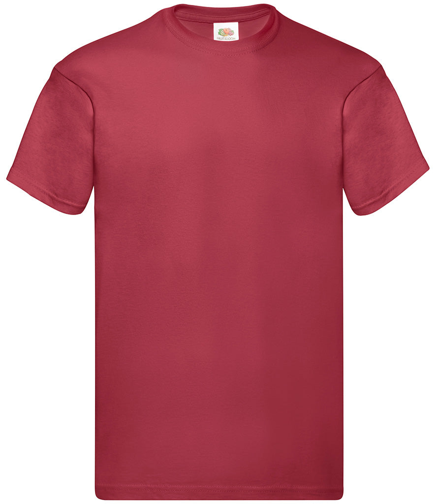 Fruit of the Loom Original T-Shirt | Multicolor | S - 5XL - Prime Apparel
