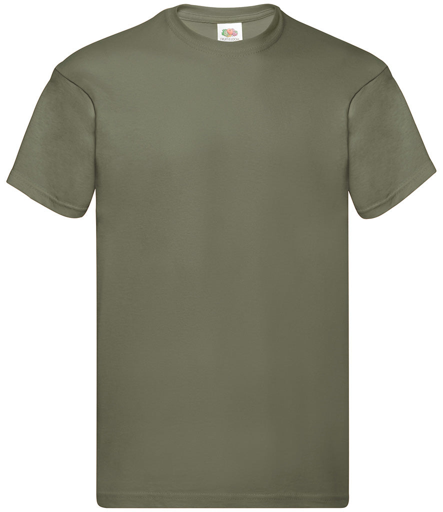Fruit of the Loom Original T-Shirt | Multicolor | S - 5XL - Prime Apparel