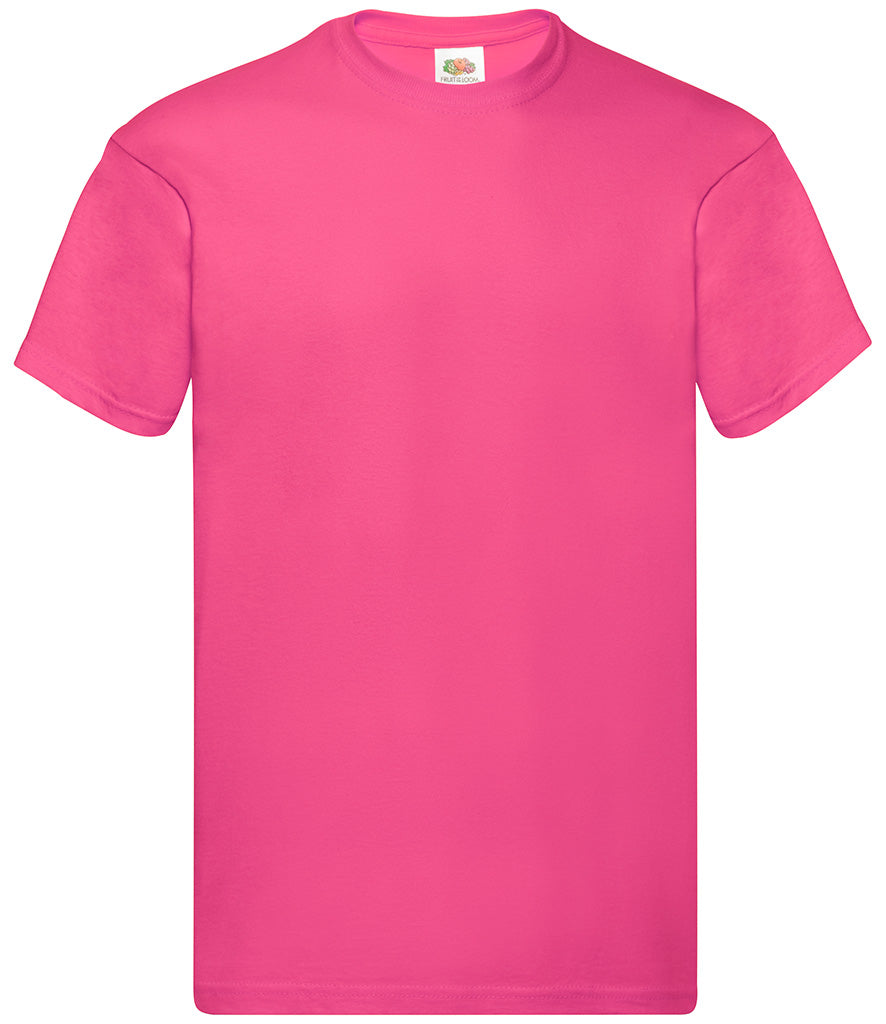 Fruit of the Loom Original T-Shirt | Multicolor | S - 5XL - Prime Apparel