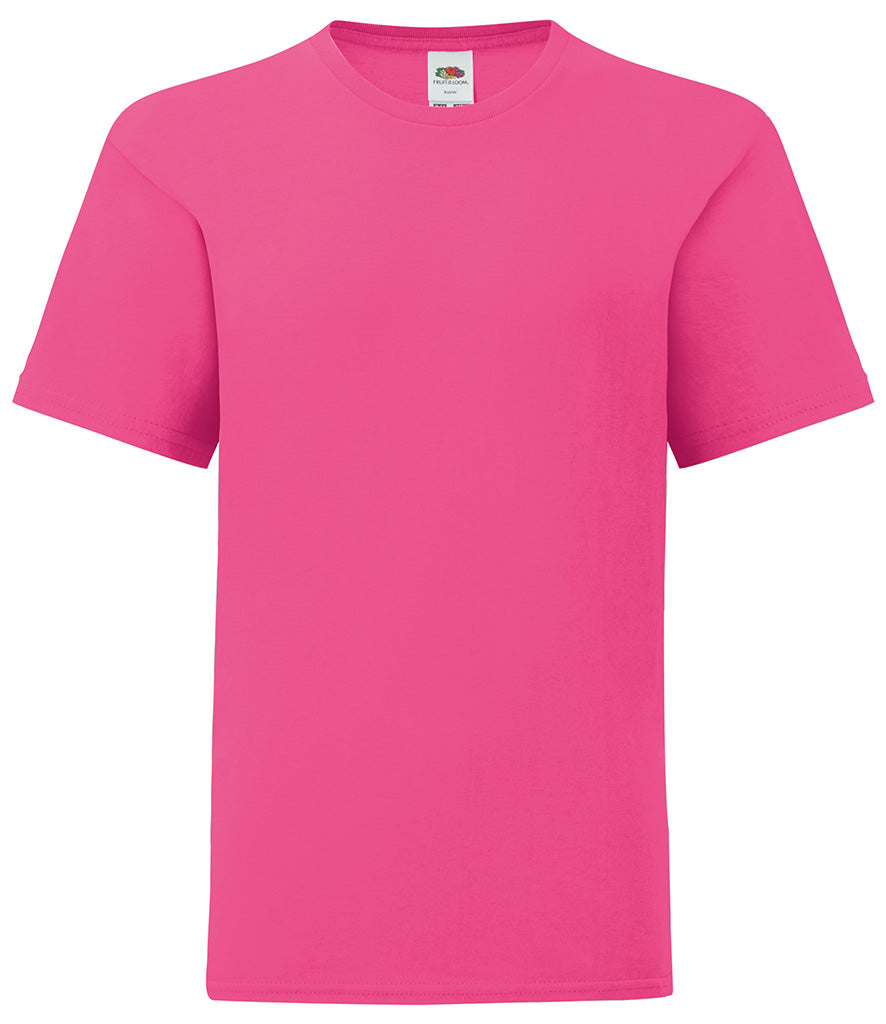 Fruit of the Loom Girls Iconic 150 T-Shirt | Multicolor | For 3-15 Year Kids - Prime Apparel