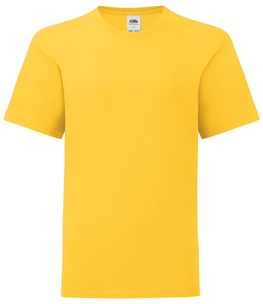Fruit of the Loom Girls Iconic 150 T-Shirt | Multicolor | For 3-15 Year Kids - Prime Apparel