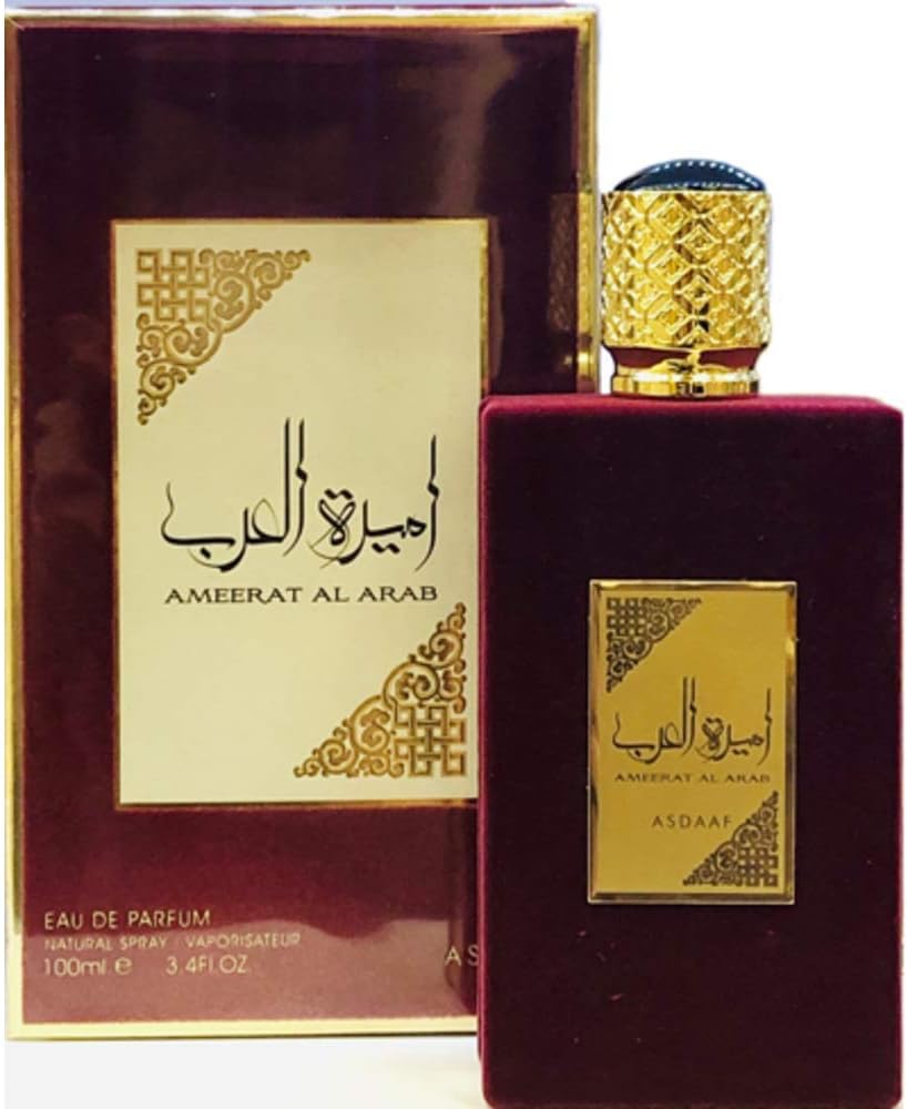 Perfume AMEERAT AL ARAB 100 ml Women Eau de Parfum Arabic Oudh Oriental Perfume Girl Attar Musk NOTES: Citrons, Fleur, Fruit, Musc, Vétiver