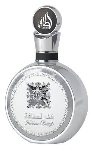 Lattafa Fakhar Platin Eau de Parfum for Men – 100ml | Spicy Woody Fragrance with Bergamot, Ginger & Sandalwood | Bold, Modern Scent | Long Lasting Arabic Perfume