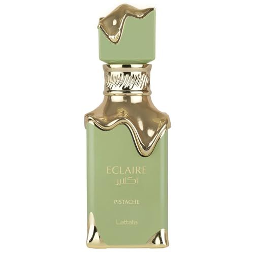Lattafa Eclaire Pistache EDP 100ml/3.4oz Spray - Pistachio Cream Vanilla Milk Musk