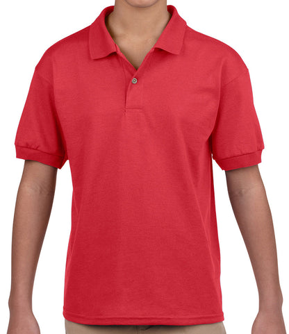 Gildan Dryblend Youth Jersey Polo - Prime Apparel