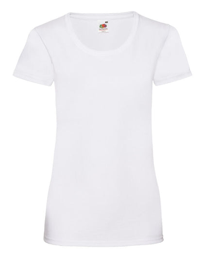 Fruit of the Loom Ladies Valueweight T-Shirt | Multicolor | XS - 2XL - Prime Apparel