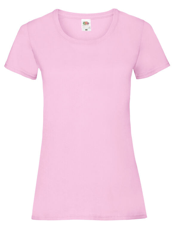 Fruit of the Loom Ladies Valueweight T-Shirt | Multicolor | XS - 2XL - Prime Apparel