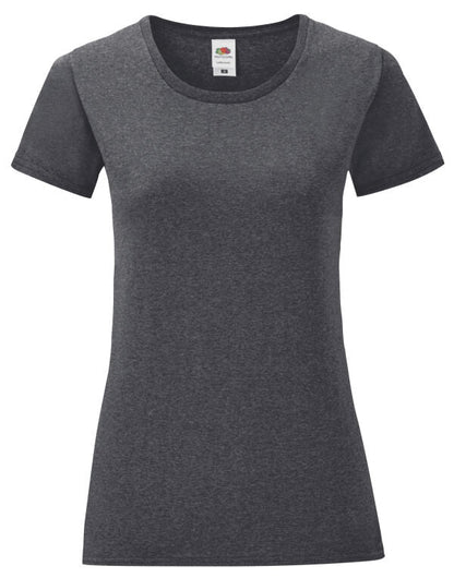 Fruit of the Loom Ladies Iconic T-Shirt | Multicolor | XS - 2XL - Prime Apparel
